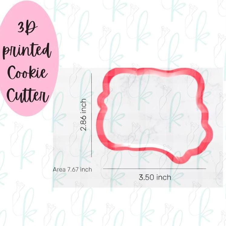 Last Disco Plaque Cookie Cutter