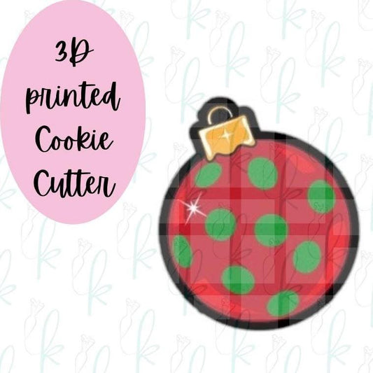Christmas Ornament Cookie Cutter