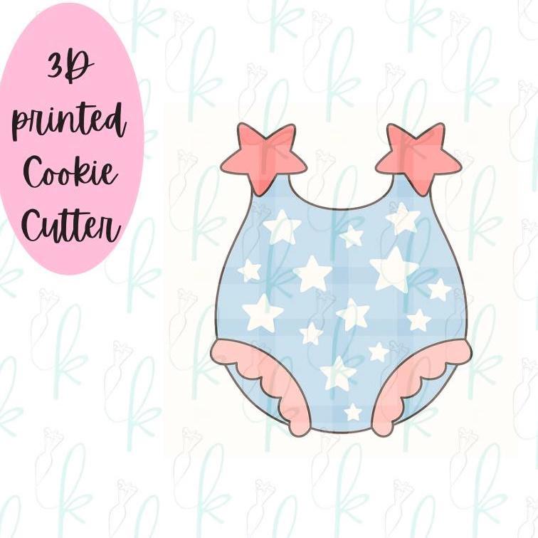Stars Romper Cookie Cutter