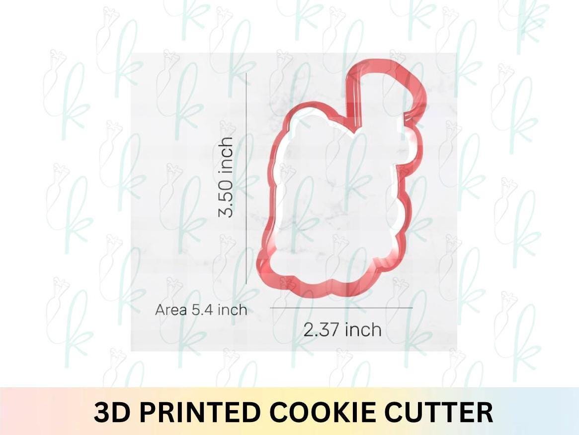 One Balloon Ghost Cookie Cutter