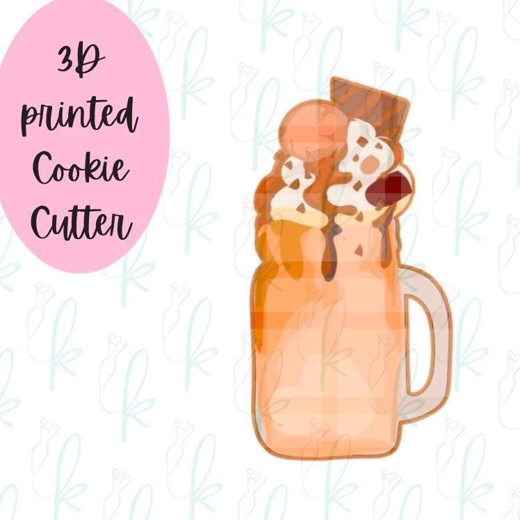 Fancy Milkshake Cookie Cutter