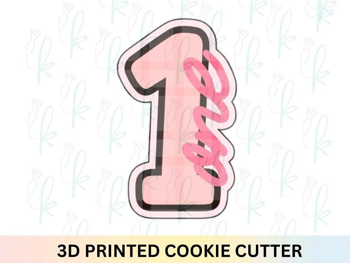 Script Number One Cookie Cutter