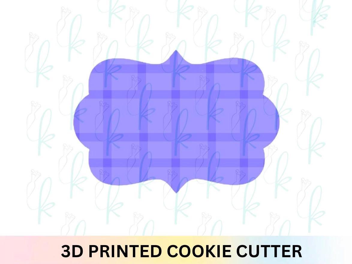 Classic Plaque Cookie Cutter