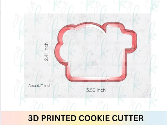 12 With Balloons Cookie Cutter