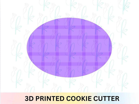 Basic Oval Cookie Cutter