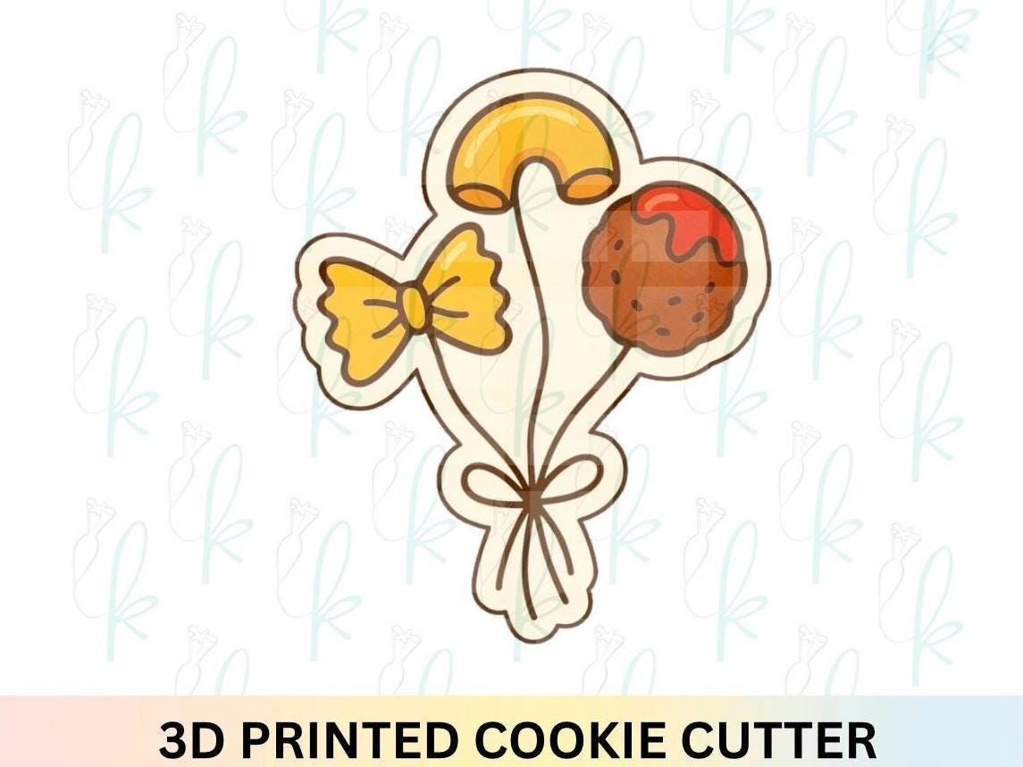Pasta Balloons Cookie Cutter