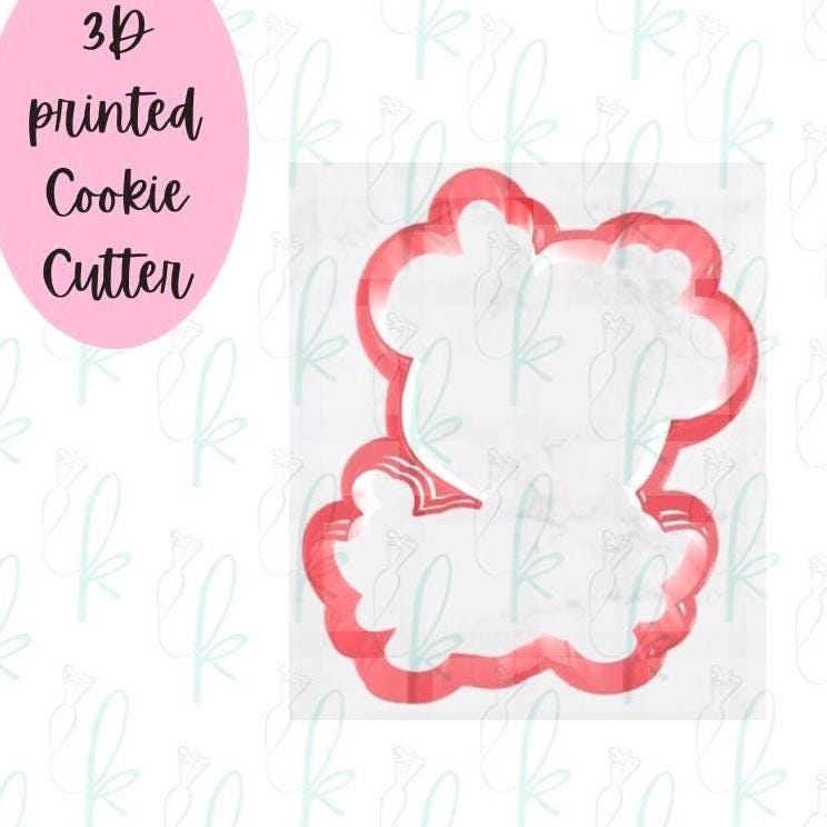 Floral Woodland Deer Cookie Cutter