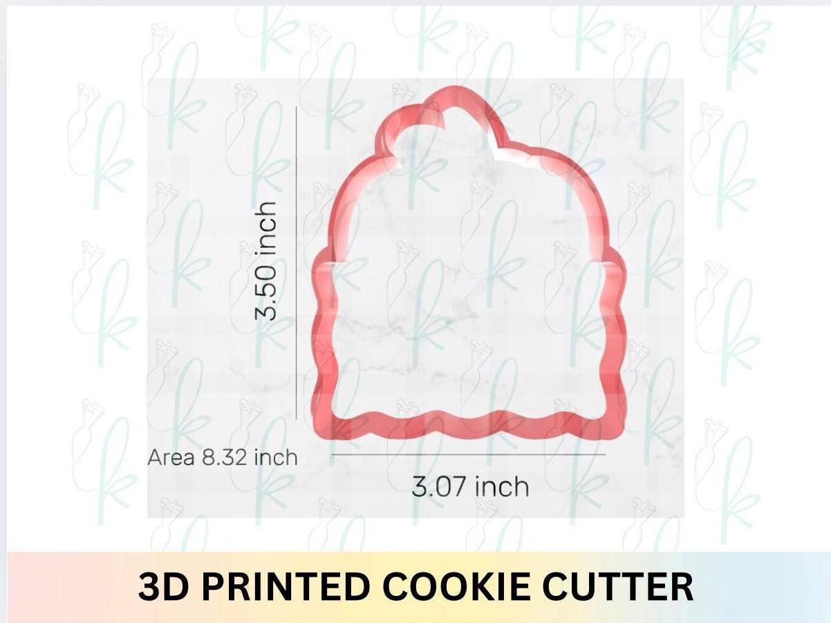 Pumpkin Wavy Plaque Cookie Cutter