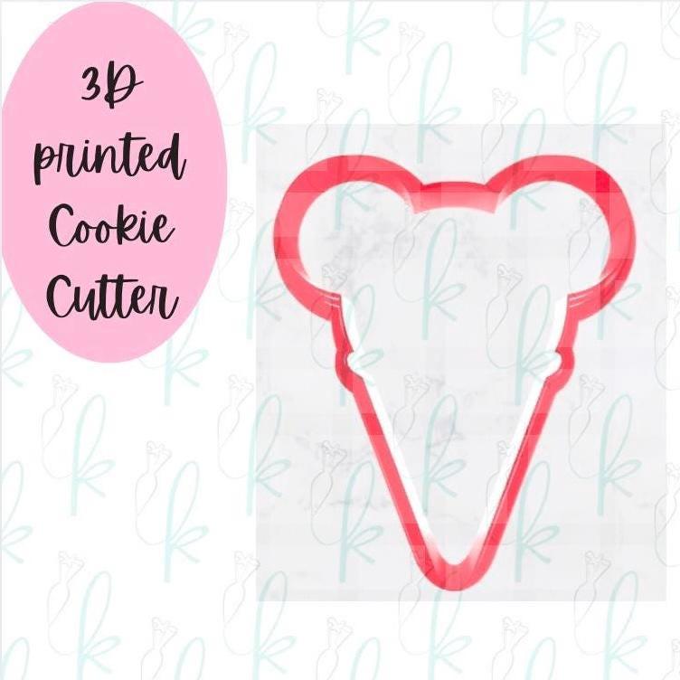 Mouse Ice Cream Cone Cookie Cutter
