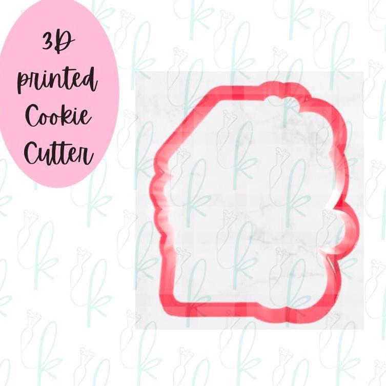 Teddy Bear Number One Cookie Cutter