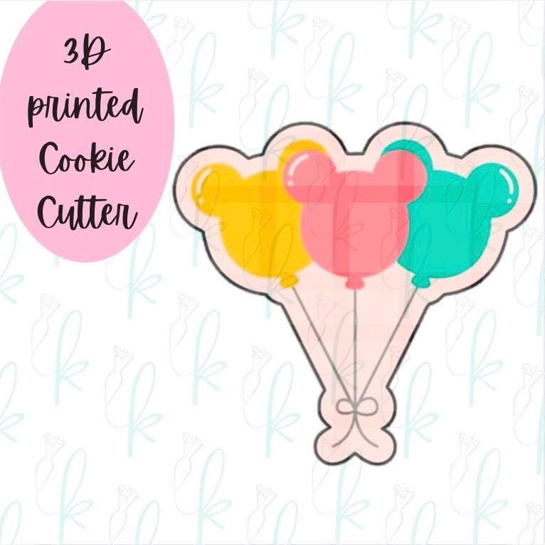 Mouse Balloons Cookie Cutter