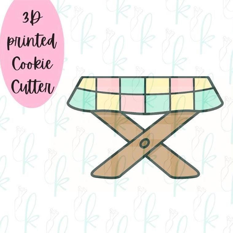 Picnic Table Cookie Cutter