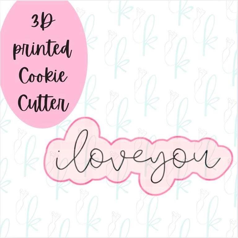 Skinny I Love You Cookie Cutter