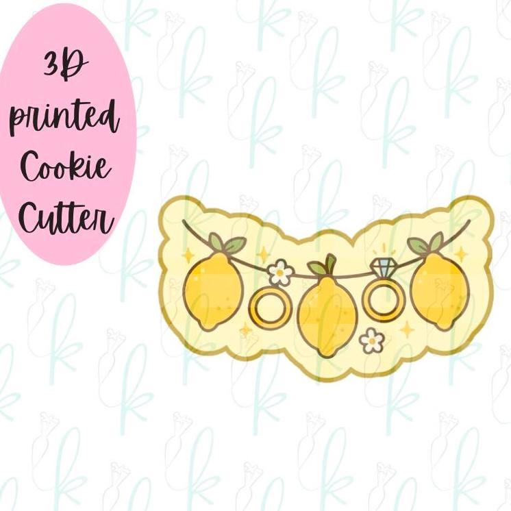 Lemon Garland Cookie Cutter