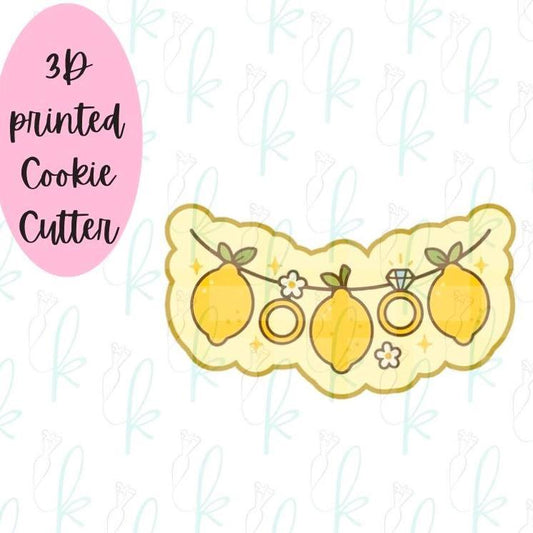Lemon Garland Cookie Cutter