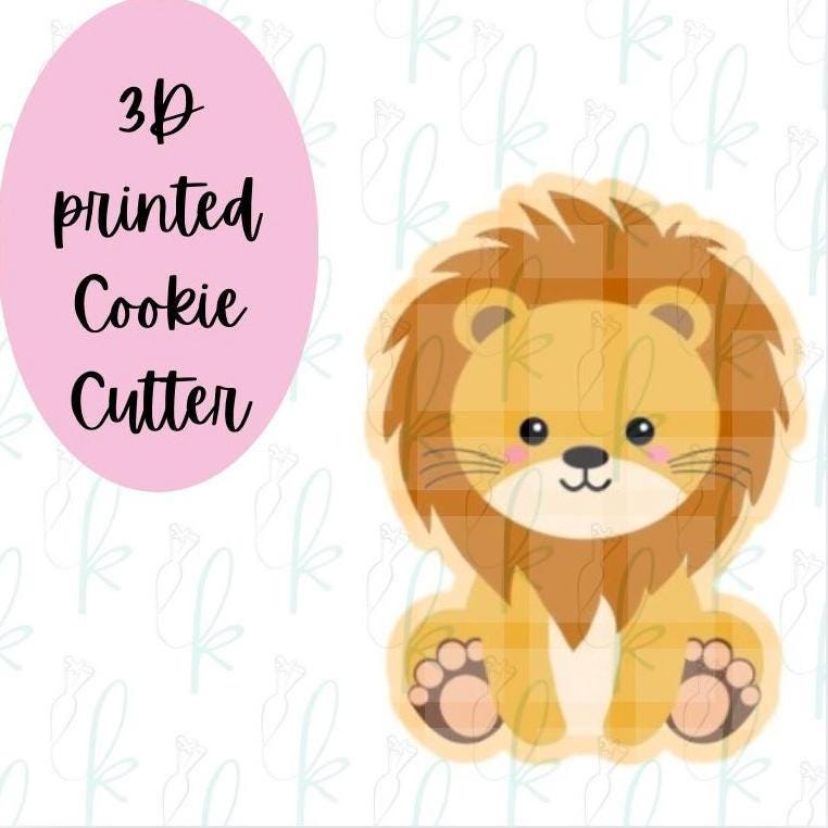 Sitting Lion Cookie Cutter