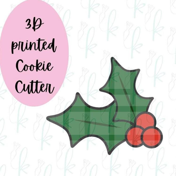 Christmas Holly Cookie Cutter