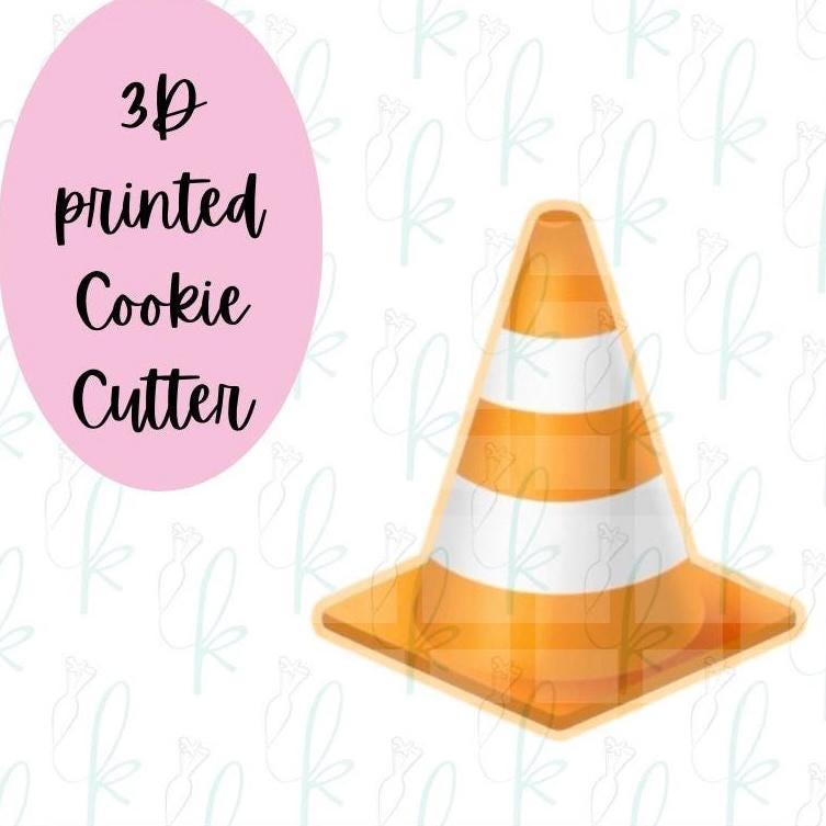 Traffic Cone Cookie Cutter