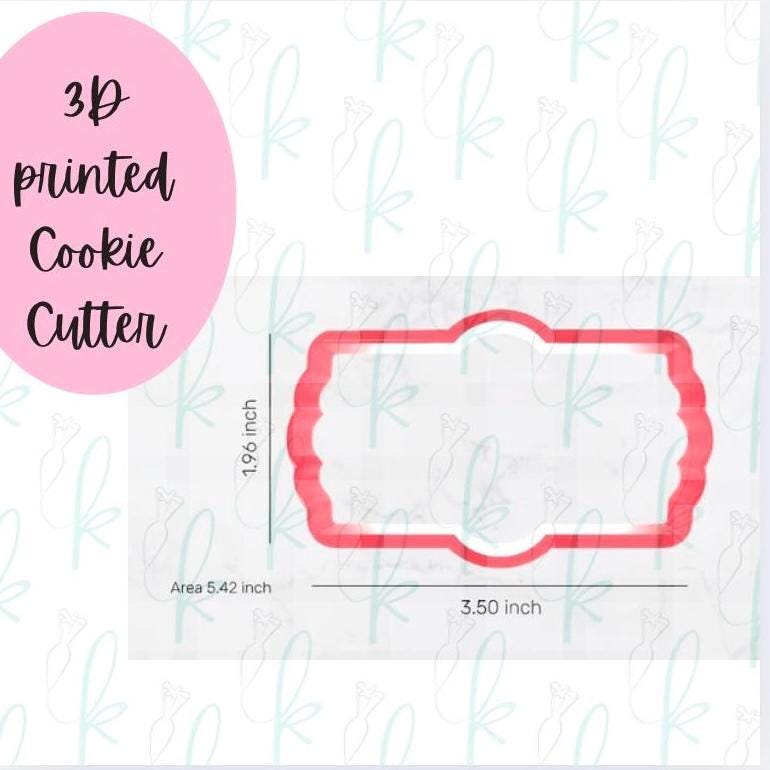 Ampersand Plaque Cookie Cutter