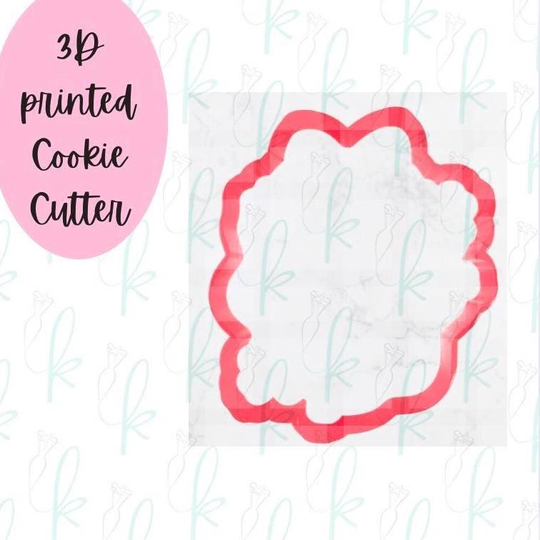 Coquette Shamrock Plaque Cookie Cutter
