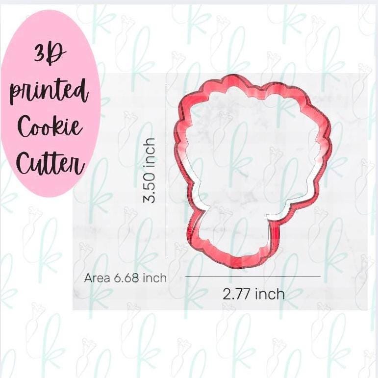 Rustic Bouquet Cookie Cutter