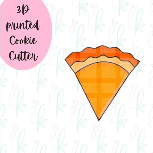 Simple Pie Slice Cookie Cutter
