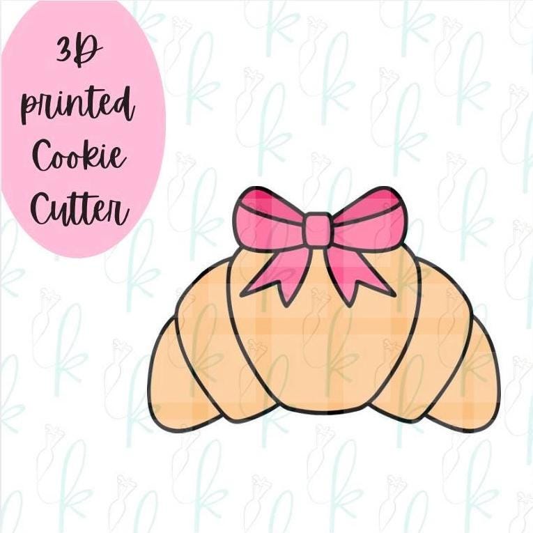 Bow Croissant Cookie Cutter