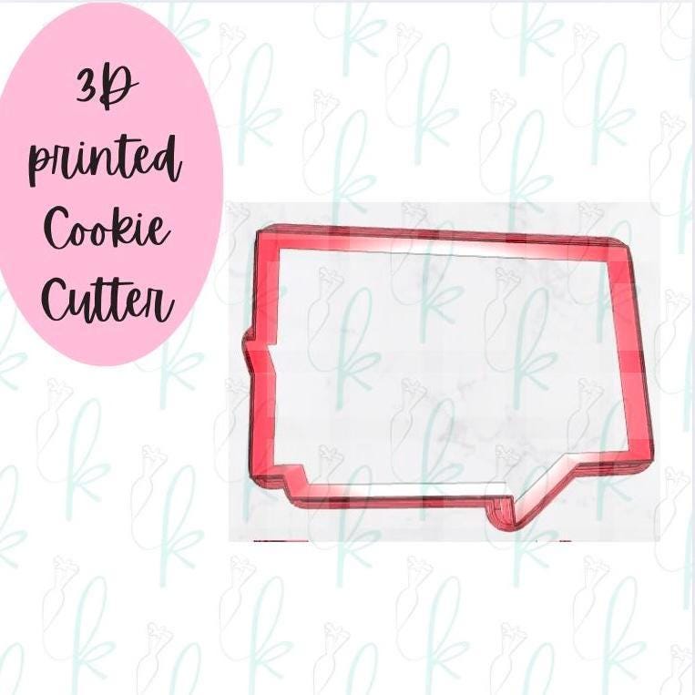 Retro Marquee Sign Cookie Cutter