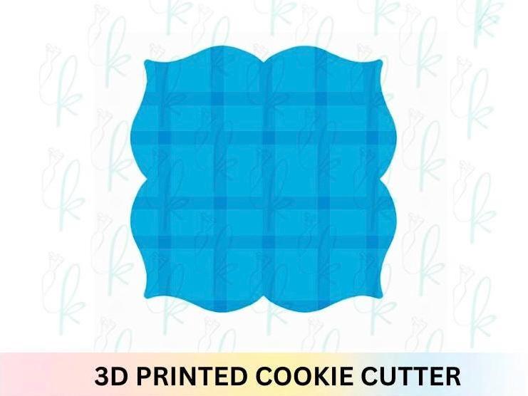 Whimsy Square Plaque Cookie Cutter