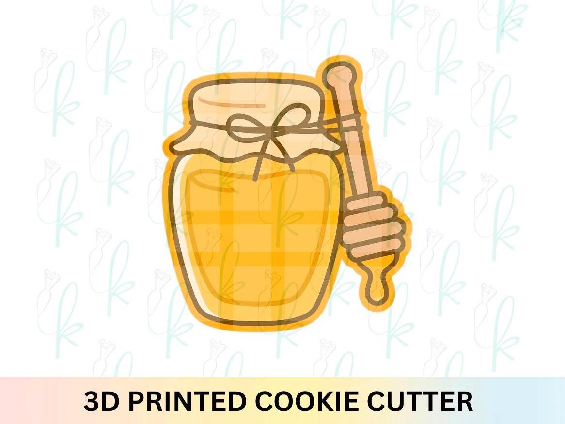 Honey Jar with Dipper Cookie Cutter