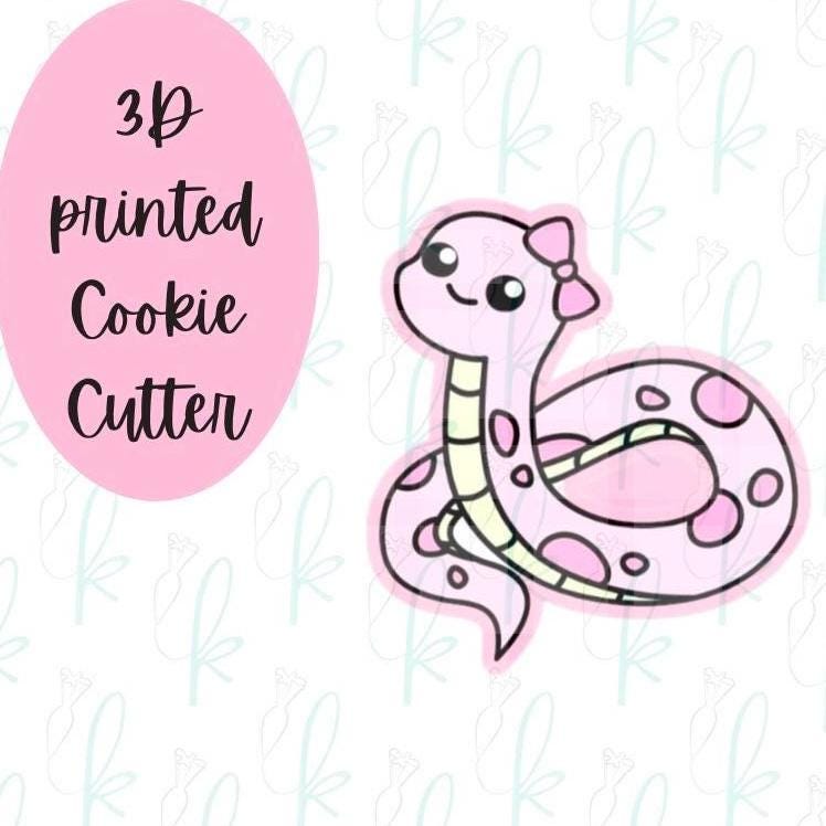Cute Snake Cookie Cutter
