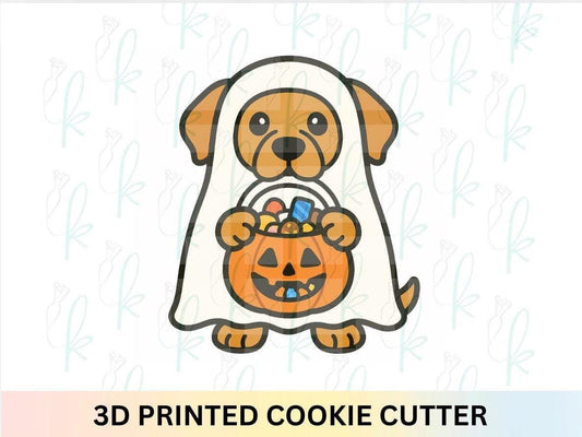 Trick or Treat Dog Cookie Cutter