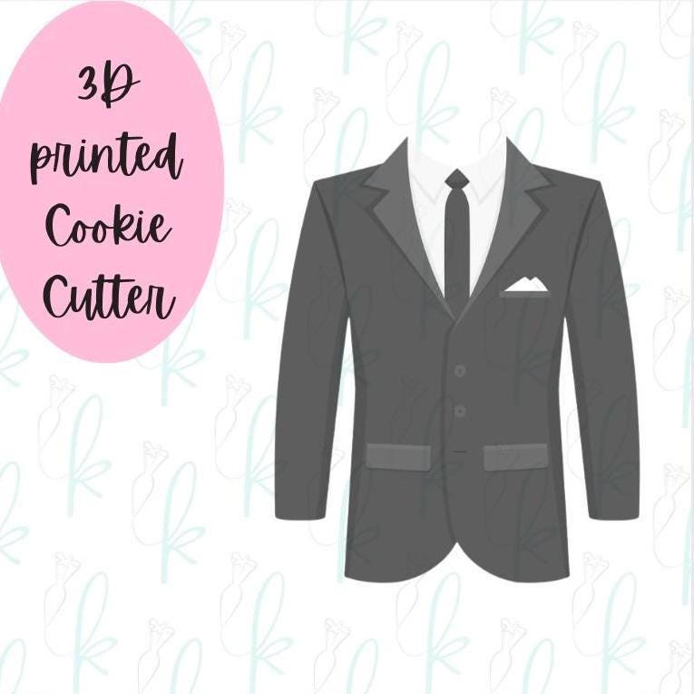Tuxedo Jacket Cookie Cutter