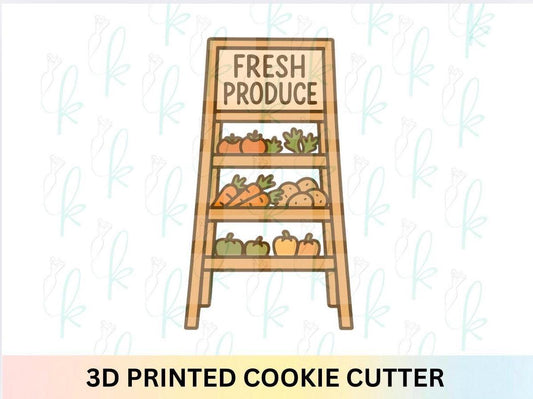 Tall Market Stand Cookie Cutter