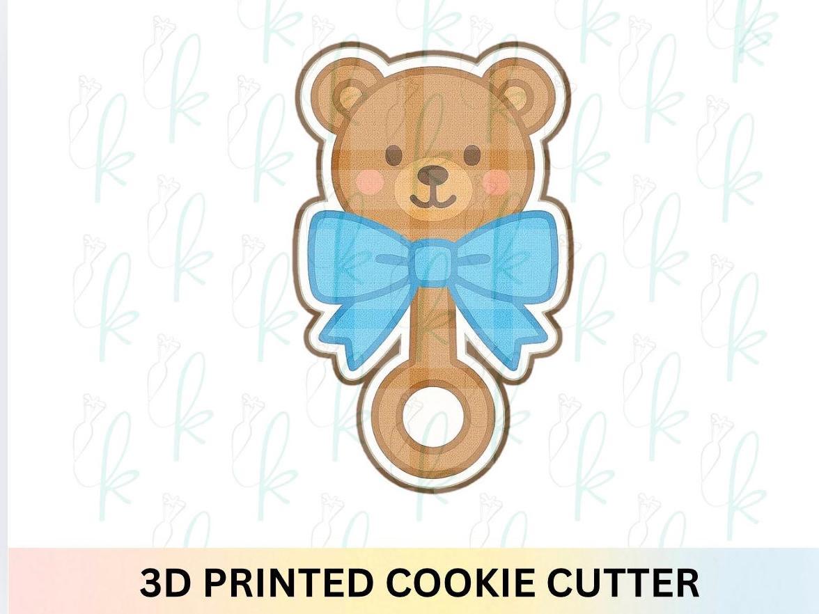 Teddy Bear Rattle Cookie Cutter