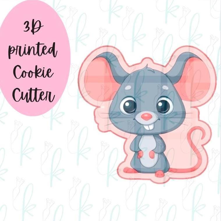 Cute Mouse 2 Cookie Cutter