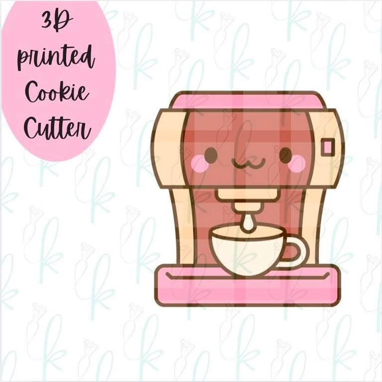 Cute Coffee Maker Cookie Cutter