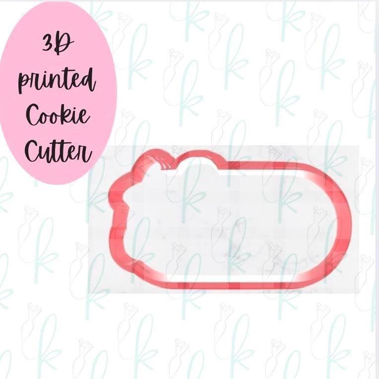 Coquette Modern Oval Plaque Cookie Cutter