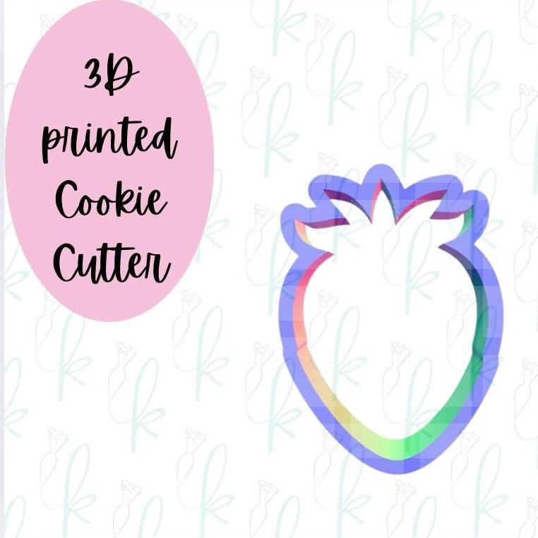Chocolate Covered Strawberry Cookie Cutter