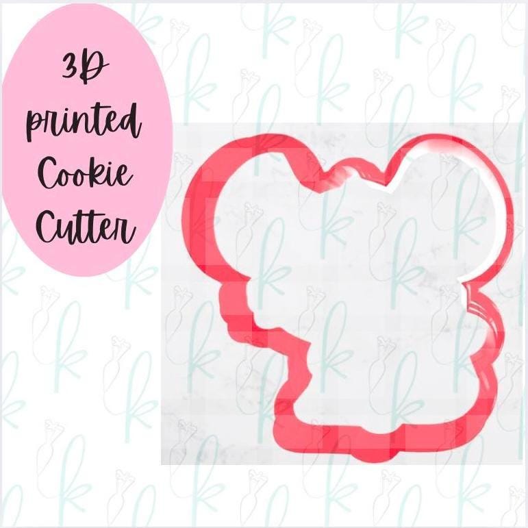 Cute Mouse 2 Cookie Cutter