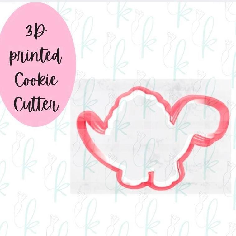 Cute Stegosaurus Cookie Cutter