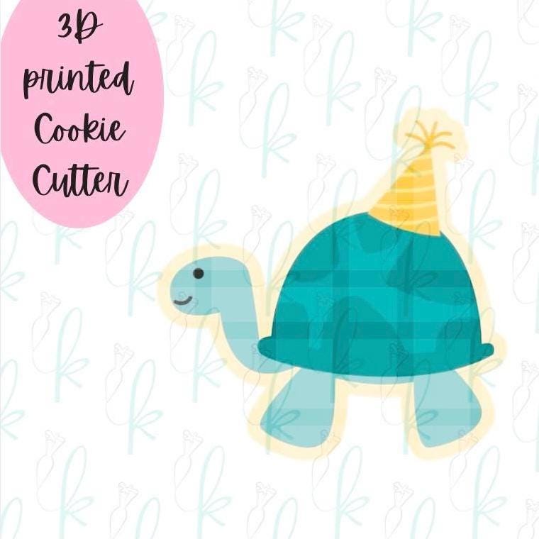 Party Turtle Cookie Cutter