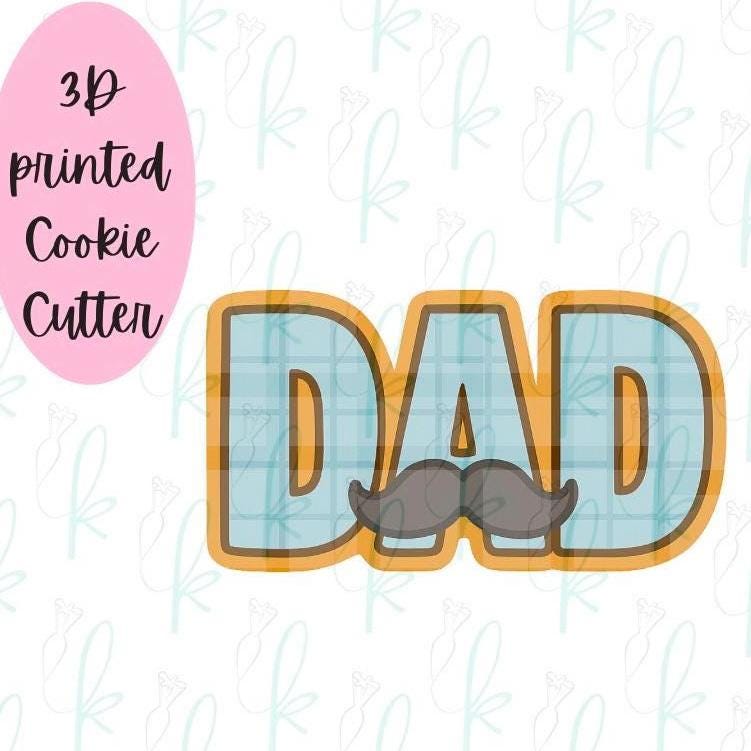 Dad Mustache Cookie Cutter
