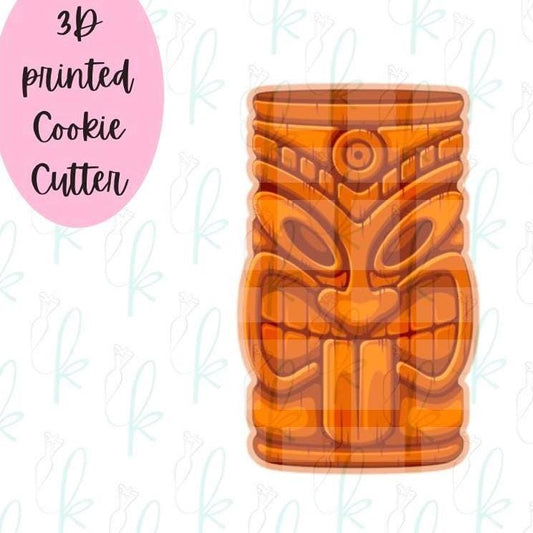 Tiki Face Cookie Cutter
