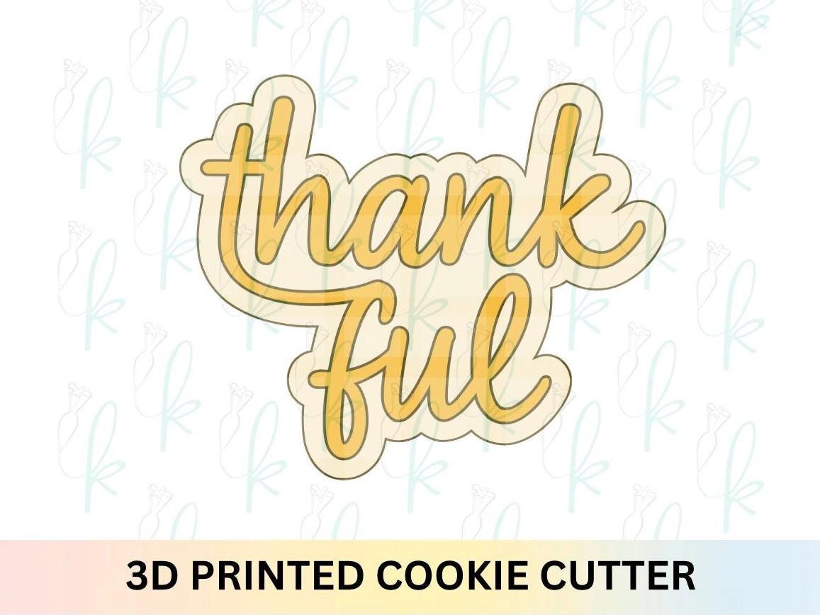 Thankful Cookie Cutter