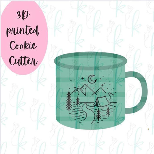 Camping Mug Cookie Cutter