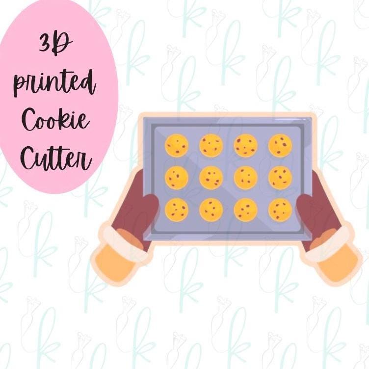 Baker with Cookie Sheet Cookie Cutter