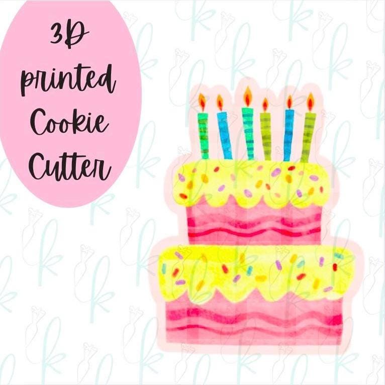 Birthday Cake Cookie Cutter