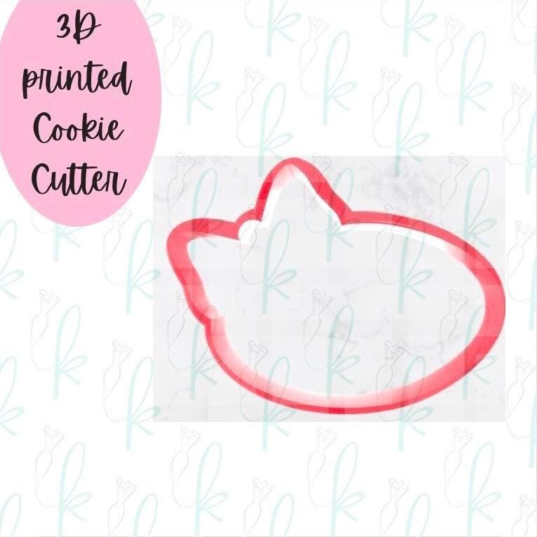 Girly Football Cookie Cutter