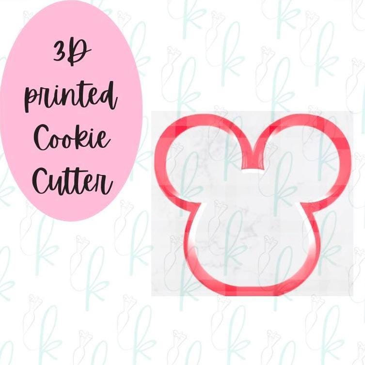 Cute Mouse Face Cookie Cutter